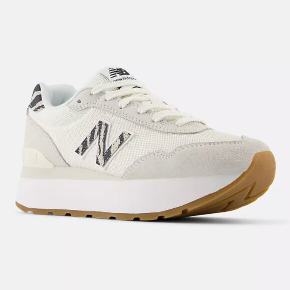 New Balance 574 ANIMAL PRINT PLATFORM Sneakers Shoes Sea Salt various sizes - Picture 2 of 5